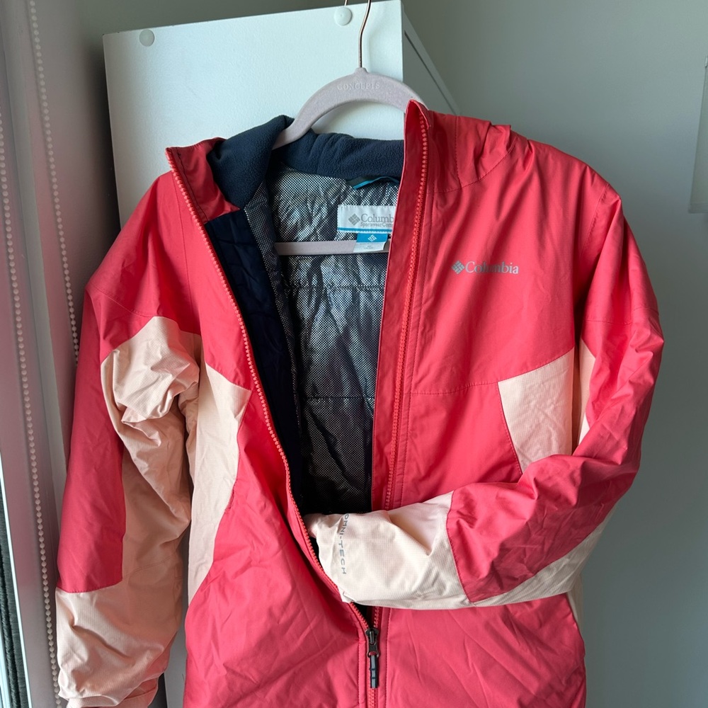 Columbia Vibrant Pink Snow Jacket